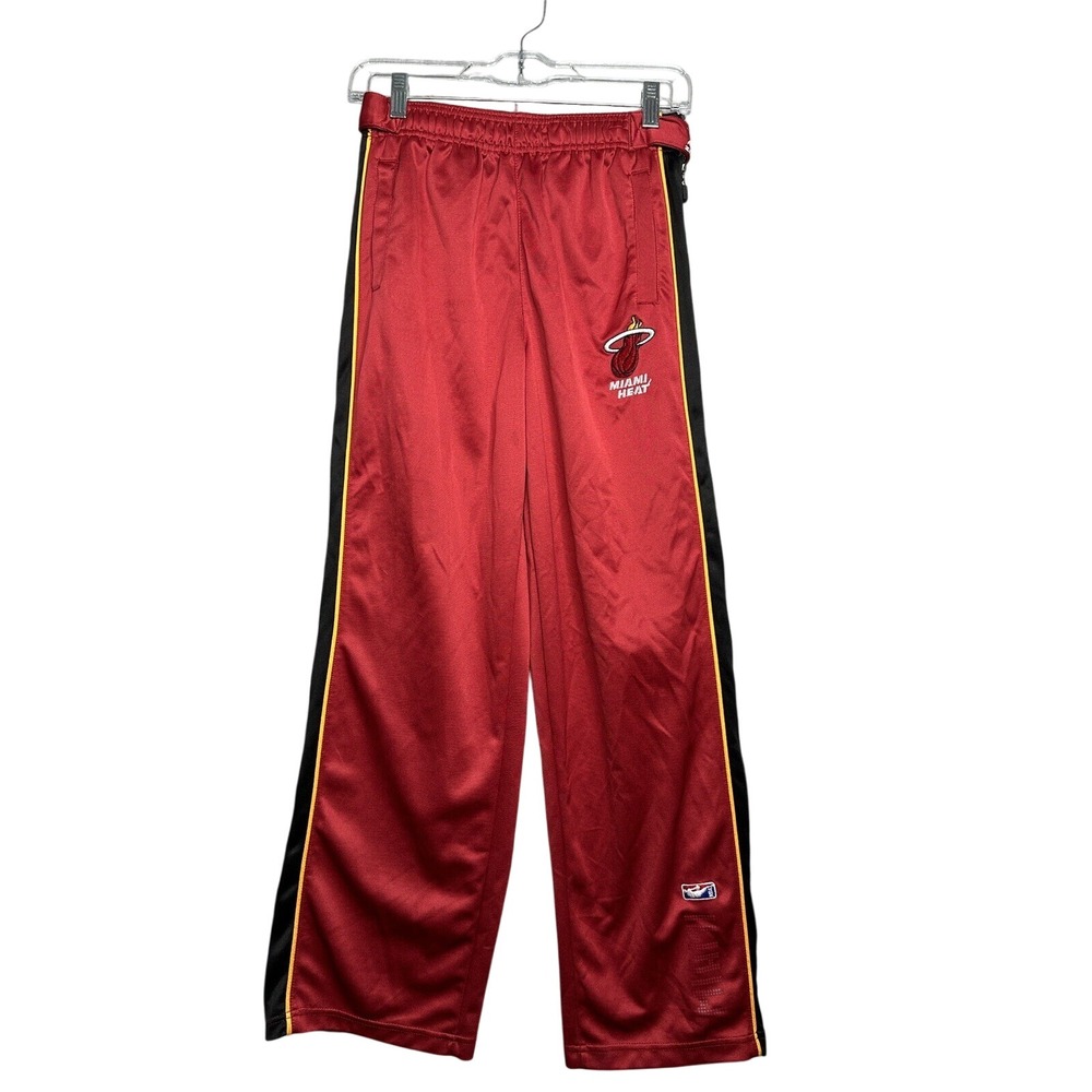 NBA Zipway Miami Heat Pants Youth Large Change N The Game Basketball WarmUp‎